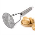 thumbnail image 4 of Ovzne Outils de Cuisine Presse à Pommes de Terre en Acier Inoxydable avec Poignée en Liquidation, 4 of 7