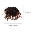 thumbnail image 2 of EeaseCA 4 Pcs Torsades Crochet Tresses Torsades Bouclées Synthétiques Extension de Cheveux, 2 of 7