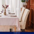thumbnail image 4 of Subrtex Dining Chair Slipcovers Jacquard Damask Washable Chair Cover, 4 of 6