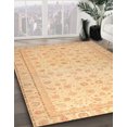 thumbnail image 2 of Ahgly Company Indoor Rectangle Abstract Orange Oriental Area Rugs, 7' x 9', 2 of 6