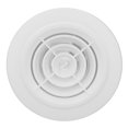 thumbnail image 1 of Round Air Vent Cover, Adjustable Vent Cover Adjustable Exhaust Air Outlet For Bathroom  Kitchen, 1 of 8