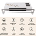 thumbnail image 4 of Mini Air Conditioner, Cooling And Heating Function ABS Shell Air Conditioner Timing Function Wide Application US Plug 110V  for Living Room, 4 of 8