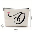 thumbnail image 3 of CSChome Makeup Bag Stylish Makeup Storage Zipper Closure Travel Organizer for Women Mom Friends, 3 of 6