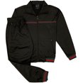 thumbnail image 1 of Ensemble 2 Pcs pour Homme : Veste de Jogging à Rayures de Mode Active StarLight et Pantalon de Survêtement, 1 of 3