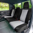 thumbnail image 5 of FH Group Neoprene Waterproof Custom Fit Car Seat Covers for 2022-2024 Dodge RAM 1500 Full Set Gray, 5 of 5