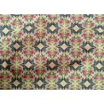 thumbnail image 4 of oneOone Popeline de Coton Feuilles & Imprimé Artistique Floral Tissu BTY 42 Pouces de Large, 4 of 4