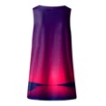 thumbnail image 5 of Cathalem Womens Summer Tops Short Sleeve Rib Knit Tee Top,Pink M, 5 of 5