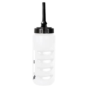 Future Stars 550ml Water Bottle with Extended Tip - White with Grooves LDPE
