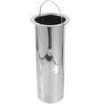 thumbnail image 1 of Barbecue Skewers Bucket Stainless Steel Barbecue Fork Holder Chopstick Container with Handle, 1 of 8