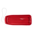 thumbnail image 2 of Lucky Bums Kids 48 Inch Plastic Toboggan Sled with Pull Rope, Red (3 Pack), 2 of 7