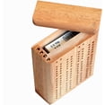 thumbnail image 3 of WE Games Mini Ensemble de Cribbage de Voyage - Planche à Roulettes 2 en Bois Massif - Dessus Pivotant, 3 of 7