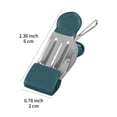 thumbnail image 3 of Home Savings and Storage Items Clearance!Pcksrro Dipped Plastic Pants Clip Seamless Drying Stainless Steel Pants Rack Windproof Small Clip Fixed Clothes Clip Household Strong Metal Clothes Drying, 3 of 3
