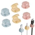 thumbnail image 2 of Self Adhesive Cable Holder Pack Of 6 Desk Cable Organiser Management Cable Organiser Cable Holder Desk Charging Cable Organiser For Bedside Table (6 Pieces), 2 of 9