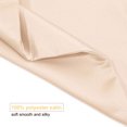 thumbnail image 2 of PiccoCasa 2 Pcs Satin Pillowcase Zippered Silky Sateen, Non-Standard Caramel, 2 of 9