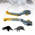 thumbnail image 1 of Levier de Frein d'Embrayage Ajustable Compatible avec YAMAHA YZF R7 MT-10/SP FZ-10/SP 2022-23, 1 of 14