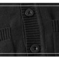 thumbnail image 5 of Cameland Autumn and Winter New Fashion Children's Knitted Cardigan Jacket Boys Solid Color Button Sweater Coat, 5 of 5