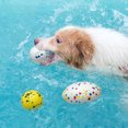 thumbnail image 1 of Langgg PC Durable Bite Resistant Toy Balls For Dogs ETPU For Long-Lasting Fun With Good Wear Resistance White Black 7cm 1Set, 1 of 6