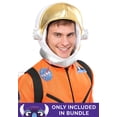 thumbnail image 2 of Combinaison Déguisement d'Astronaute Blanche pour Adulte Grande Taille, 2 of 3
