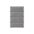 thumbnail image 4 of Vant 30 x 11.5 Inch Upholstered Decor Wall Panel, Dusty Rose (4 Pack), 4 of 8