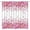 Red/hot Pink, variant on Valentine''s Day Shower Curtain Black White Heart Dots Modern Women Romantic Fabric Curtain with Hooks for Bathroom Decor,70x70 Inch