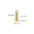 thumbnail image 2 of Unique Bargains Brass Hex Bolts, M5x16mm 30 Pack Fully Thread Grade 4.8 Machine Screws, 2 of 4