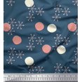 thumbnail image 1 of Soimoi Cotton Poplin Fabric Geometric & Polka Dots Print Fabric by Yard 56 Inch Wide, 1 of 3
