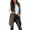 Brown, variant on Qholemyo Long Puffer Vest for Women Quilted Stand Collar Sleeveless Hooded Down Jacket Fall Winter Warm Comfy Zipper Coats with Pockets