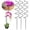 C, variante sur Cadre d'Escalade pour Plantes Support pour Plantes Vertes Pot de Fleurs Pergola d'Escalade Métal Fer Poteau de Maintien de Jardin