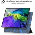 thumbnail image 2 of Case For Ipad Pro 11 2020, Trifold Stand Protective Case Cover With Auto Wake Up / Sleep, Ultra Thin Smart Magnetic Cover For Ipad Pro 11 Inch 2020 2nd Generation - Orange, 2 of 7