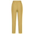 thumbnail image 4 of Pantalon Décontracté d'Été pour Femmes en Coton et Lin avec Poches, 4 of 7