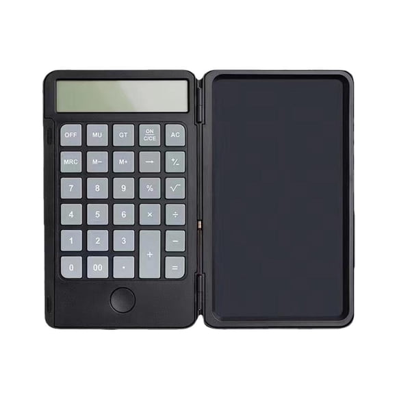 Notepad for w/ Foldable LCD Handwriting Tablet 12Digit Display for Calculator/
