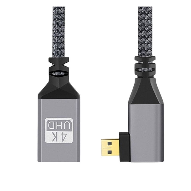 Convertisseur de Câble Haute Définition Multimédia Interface Compatible Adaptateur Portable Accessoires Adaptateurs Mini Numérique Type 6