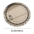thumbnail image 3 of Tyidzon Door Mat Round Carpet Living Room Coffee Table Blanket Bedroom Bedside Blanket Cloakroom Rocking Chair Floor Mat, 3 of 6