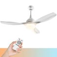 thumbnail image 1 of Costway Ventilateur de Plafond 48 Pieds' avec Télécommande, Lumière DEL à Intensité Réglable, Pales Modernes Réversibles, 1 of 10