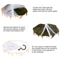 thumbnail image 2 of Spider Web  Halloween Horror Decoration Props Triangle Giant Spider Web For Halloween Outdoor Yard Decoration, 2 of 8