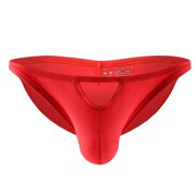 Ketyyh-chn99 Underwear Man Cotton Underwear Men Breathable Performance Boxer Briefs Red,L