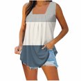 thumbnail image 1 of T-shirt Sans Manches pour Femmes, Ample, 1 of 4