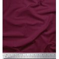 thumbnail image 1 of Soimoi Moss Georgette Fabric Dots Dots Printed Fabric 1 Yard 42 Inch Wide, 1 of 5