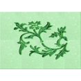 thumbnail image 1 of Ahgly Tapis Rectangulaire Lavable en Machine Intérieur Vert Menthe, 2 Pieds x 3 Pieds, 1 of 7