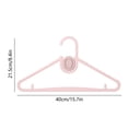 thumbnail image 3 of Aromatherapy Clothes Hanger | Non-Slip Plastic Garment Organizer | Space Saving Drying Rack | Built-In Fragrance Diffuser | Multi Hook Shoulder Saver | 40x21.5cm | White Pink Khaki Green, 3 of 6