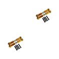 thumbnail image 3 of Smilepp Aluminum Alloy Front Rear Servo Link For 1/18 Hobbico Dromida RC Car S Performance With Premium Aluminum Alloy Front yellow 2Set, 3 of 6