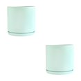 thumbnail image 1 of Wweixi Indoor Flower Pots - Elegant And Practical Available In Multiple Colors And Can Be Selected DS light green M 2Set, 1 of 6