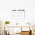 thumbnail image 4 of Yhmxh Kitchen Gadgets Kitchen Essentials Dry Wipe Calendar Set,Magnetic Calendar Whiteboard For Refrigerator,Includes Colored Pens,Board Eraser And Double-sided Adhesive Stickers 5ml, 4 of 8