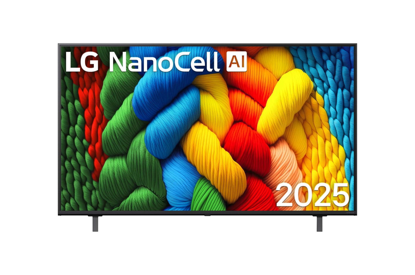 LG 55” Inch LG NanoCell AI NANO80 4K Smart TV (2025 Model - 55NANO80AUA) – Open Box