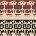 thumbnail image 1 of Ahgly Company Tapis d'Intérieur Lavable en Machine Carré Transitionnel Rouge Vermillon, 7 Pieds Carré, 1 of 7