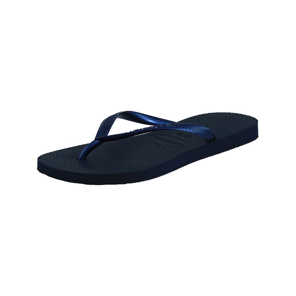 Havaianas Sandale en Caoutchouc Bleu Marine Ajustée pour Femme - 7M