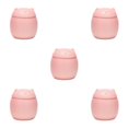 thumbnail image 3 of Transemion Portable Moisture-proof Ceramic Tea Jar Large Capacity And Cute Sturdy And Durable Ceramics Cat Form Ceramic Tea Jars pink 150ml 5Set, 3 of 6