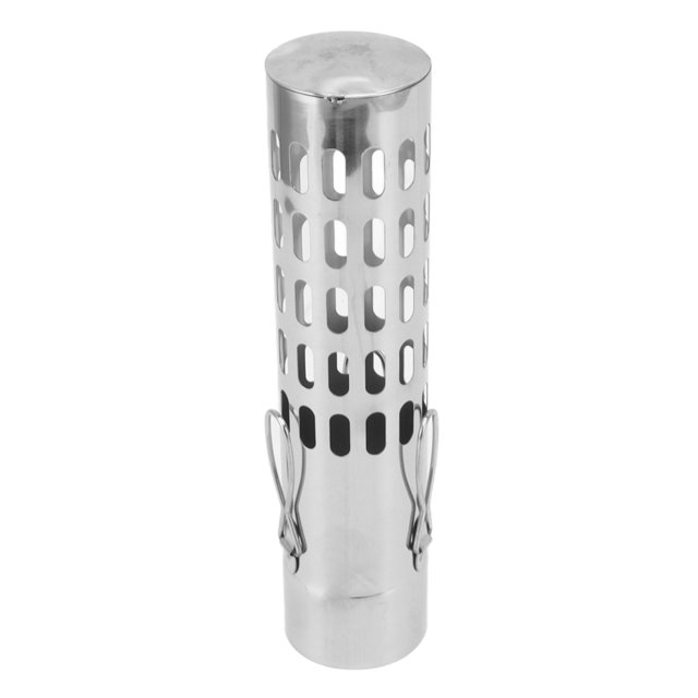 Tuyau de Poêle de Tente, Connexion Étanche Couverture de Tuyau de Cheminée de Tente Résistant à la Rouille en Acier Inoxydable pour l'Extérieur