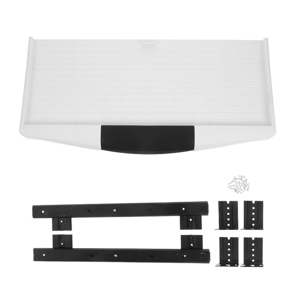 Miangastore Under Desk Keyboard Tray Ergonomic Keyboard Shelf for Office Computer Desk Accessories Plastic Sliding Holder for Home and Office