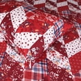thumbnail image 2 of Hitime Ensemble de Draps de Noël 3 Pcs Format Simple - Draps de Lit en Polyester Ultra Doux et Respirants, Literie Rafraîchissante pour Toutes les Saisons, Résistant aux Plis et à la Décoloration (Assemblage Classique de Noël), 2 of 8